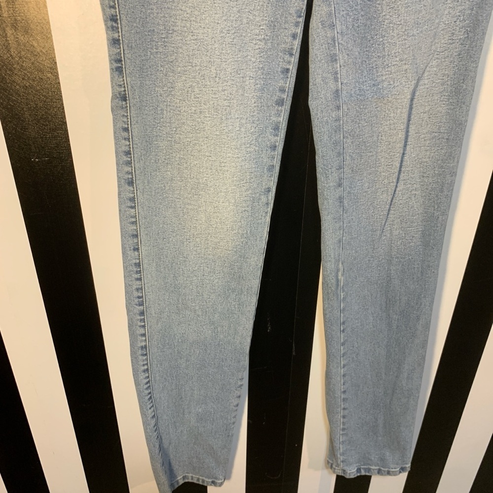 Y2K Vintage Embellished Embroidered Denim Jeans Size 3/5 Juniors Small - Picture 4 of 10